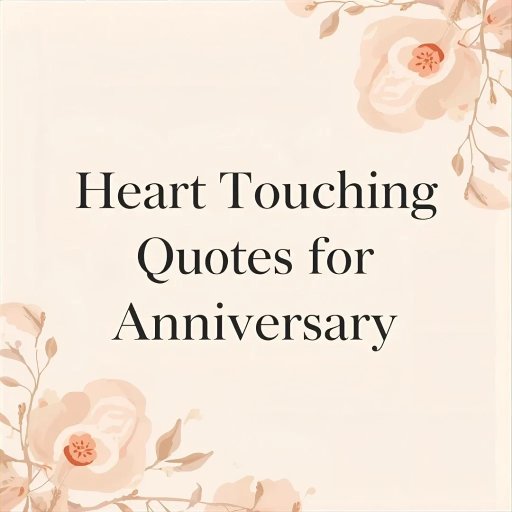 Heart Touching Quotes for Parents Anniversary