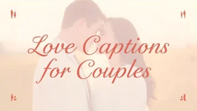 Love Captions For Couples