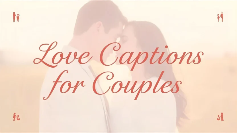 Love Captions For Couples