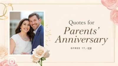 Quotes For Parents Anniversary