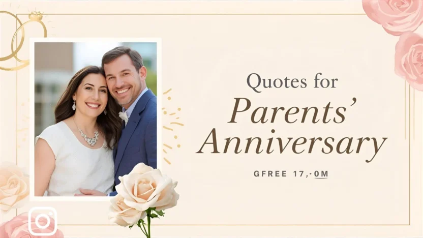 Quotes For Parents Anniversary