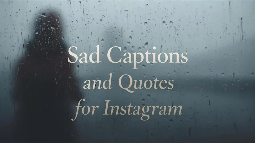 sad captions and quotes for instagram