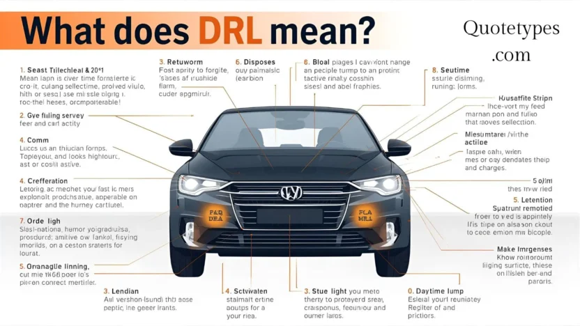 What Does DRL Mean on a Car