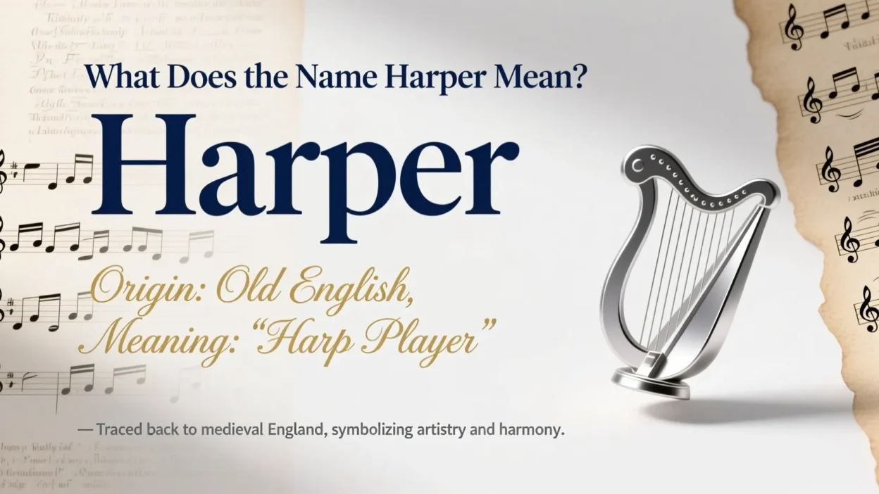 What Does the Name Harper Mean