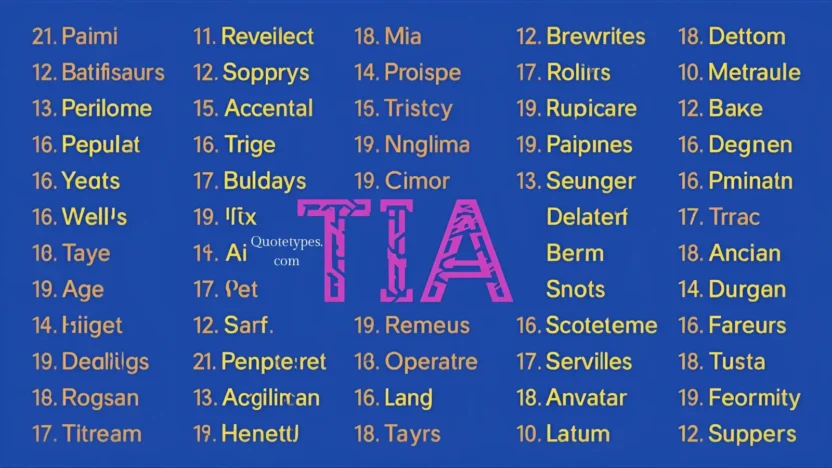 What Does TIA Mean in Text